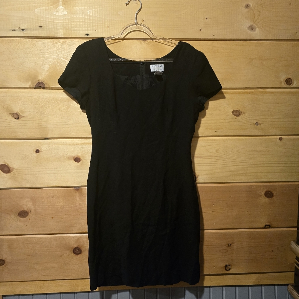 Preview collection black cocktail working girl dress 6 womens